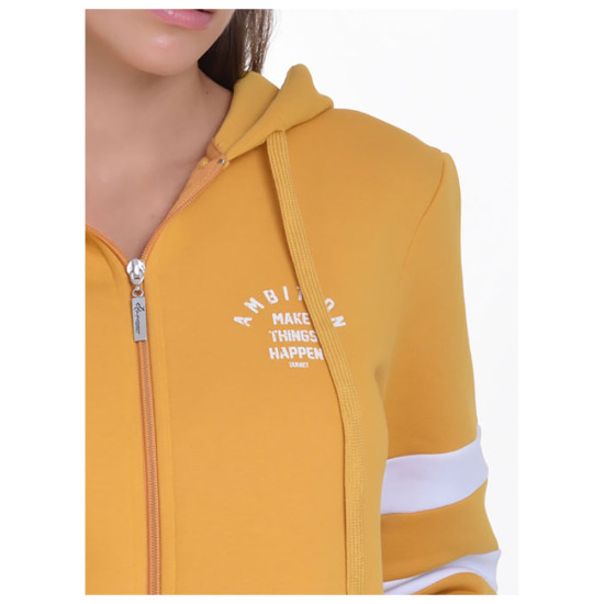 Target Γυναικεία ζακέτα Hoodie Fleece "Ambition"